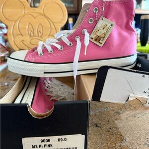 Converse Women’s' Pink High-Top Sneakers
